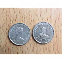 Jersey 1993 Elizabeth ll 5p Coin