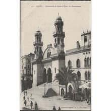 Cathédrale et Palais d'Hiver du Gouverneur, Alger, c.1910 - Régence CPA AL43