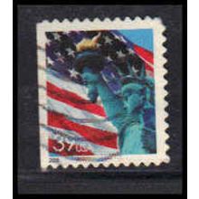 Used 3985 39c Lady Liberty and U.S. Flag Fine BPS W4879