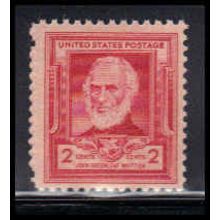 865 2c John Whittier Fine MNH KA2600