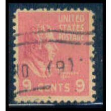 Used 814 9c William Harrison Just Clears M07920