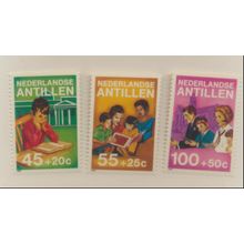 Netherlands Antilles Stamps Scott #B223 To B225, Mint Never Hinged