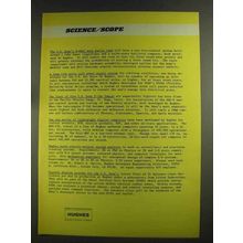1972 Hughes Ad - Ballistic Computer for M-60A1 Tank