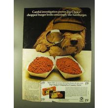 1976 Gaines Top Choice Dog Food Ad - Investigation