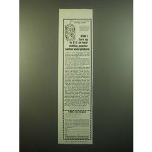 1980 Shopsmith Router Arm Ad - Earn up to $15 an Hour