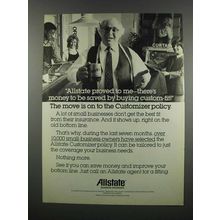 1983 Allstate Insurance Ad - Money to Be Saved