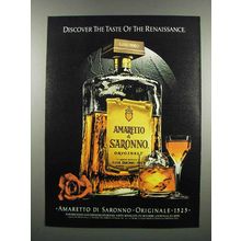 1983 Amaretto di Saronno Ad - Discover the Taste