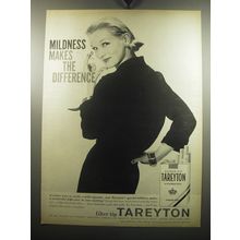 1957 Tareyton Cigarettes Advertisement - Mildness