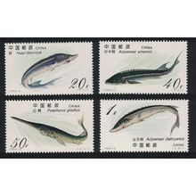 China Sturgeons Fish 4v 1994 MNH SG#3892-3895 MI#2521-2524 Sc#2487-2490