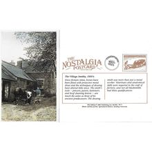 Postcard Village Smithy c1900 Blacksmith Shoeing Horse Horseshoe - Nostalgia