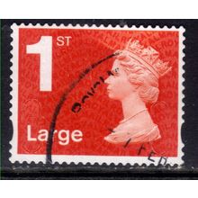 GB 2015 QE2 1st Large Letter Machin used SG U3036 MBIL ( D881 )