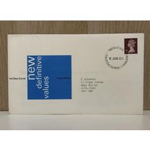 Post Office First Day Cover 1975 New Definitive Values FDC