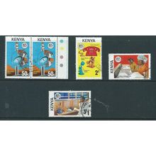 Kenya stamps sg56 sg 56 used fu 1976 set mmunications
