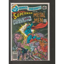 DC Comics Presents: Superman and Metal Men, #4, DC Comic Book, Mid Grade