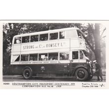 ED 300 SOUTHAMPTON. 1979TRANSPORT CENTENARY BUS 46. PAMLIN REPRO POSTCARD M 2405