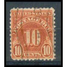 Used J84 10c Postage Due Just Clears WA1450