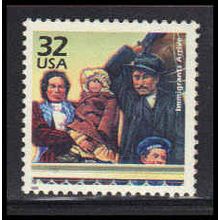3182i 32c Immigrants Arrive Fine MNH V2866