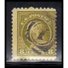 Used 508 8c Benjamin Franklin Average Plus K4153