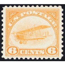 C1, Mint VF/XF NH 6¢ Airmail Stamp * Stuart Katz