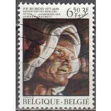 Belgique 1976 Michel 1869 O Cote (2008) 0.60 € l'Adoration des Bergers