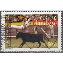 France 2004 Michel 3798 O Cote (2008) 1.20 € La course landaise Cachet rond