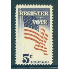 1249 5c Register and Vote Fine MNH MA1188 (22)