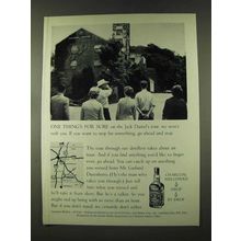 1973 Jack Daniels Whiskey Ad - For Sure