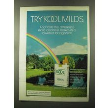 1973 Kool Cigarettes Ad - Try Kool Milds