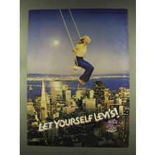 1977 Levi's Jeans Ad - Let Yourself