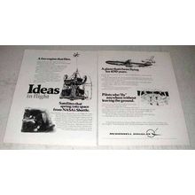 1979 McDonnell Douglas Ad - Flying Fire Engine, DC-10