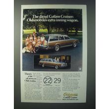 1979 Oldsmobile Cutlass Cruiser Wagon Ad - Extra Inning Wagon