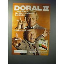 1980 Doral II Cigarette Ad