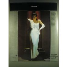1985 Hoechst Trevira Fiber Ad - fashion by Jill Richards II