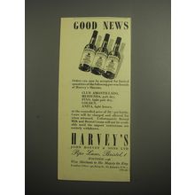 1948 Harvey's Sherry Ad - Good News