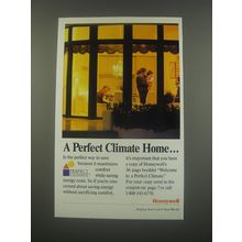 1991 honeywell Controls Ad - A perfect climate home