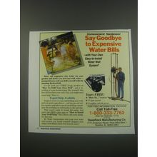 1991 DeepRock Manufacturing Hydra-Drill Ad - Say goodbye to expensive water bill