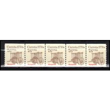 2255 7.6c Carreta Fine MNH Dry Gum PNC 1/5 X2954