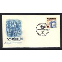 Event Cancel 05-29-86 2145 22c AMERIPEX '86 (Cachet-U/A) Box0260