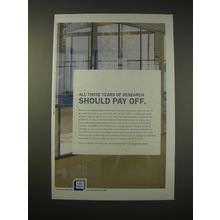2006 TIAA-Cref Financial Services Ad - All those years of research should pay