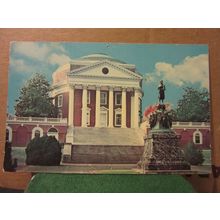 ROTUNDA, UNIVERSITY, CHARLOTTESVILLE, VIRGINIA, USA. used postcard dated 1980