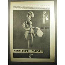 1951 Saks Fifth Avenue del Mar Dress Ad - Sudden change of a dress