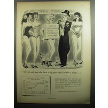 1951 The Cincinnati Enquirer Newspaper Ad - Richard Taylor Cartoon