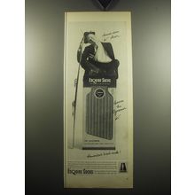 1957 Esquire Socks Ad - Slowed-down Skier