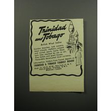 1956 Trinidad & Tobago Tourist Board Advertisement