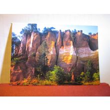 ROUSSILLON, PROVENCE, FRANCE used postcard 2002 pm (a) =