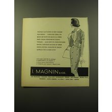 1960 I. Magnin Fashion by Susan Thomas Ad - Thistles cultivated in New colors