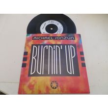 Michael Jonzun - Burnin Up - Club Edit - 1986 - 7" Vinyl Single - A&M - AM-340