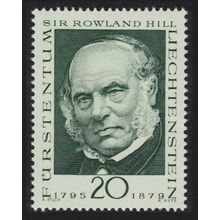 Liechtenstein Sir Rowland Hill 1968 MNH SG#495