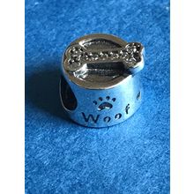 Genuine 925 Silver Dog charm for Pandora bracelet comes in a cute velvet pouc