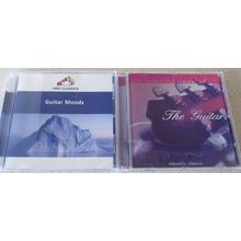 Guitar CDs x 2 - Guitar Moods, Romantic Classics